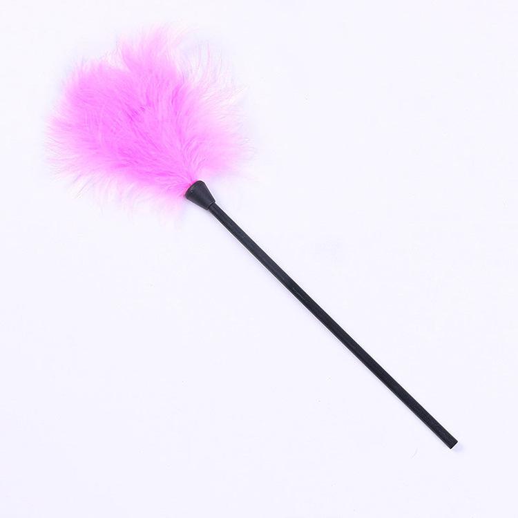 Erotic Feather Teaser Stick - Adult Flirting and Foreplay Aid, Alternative SM Toy Set
