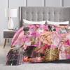 Megan Moroney Singer Cloud 9 Album Comfortable Blanket Pattern Throw Blanket Living Room Flannel Bedspread Sofa Bed Cover
