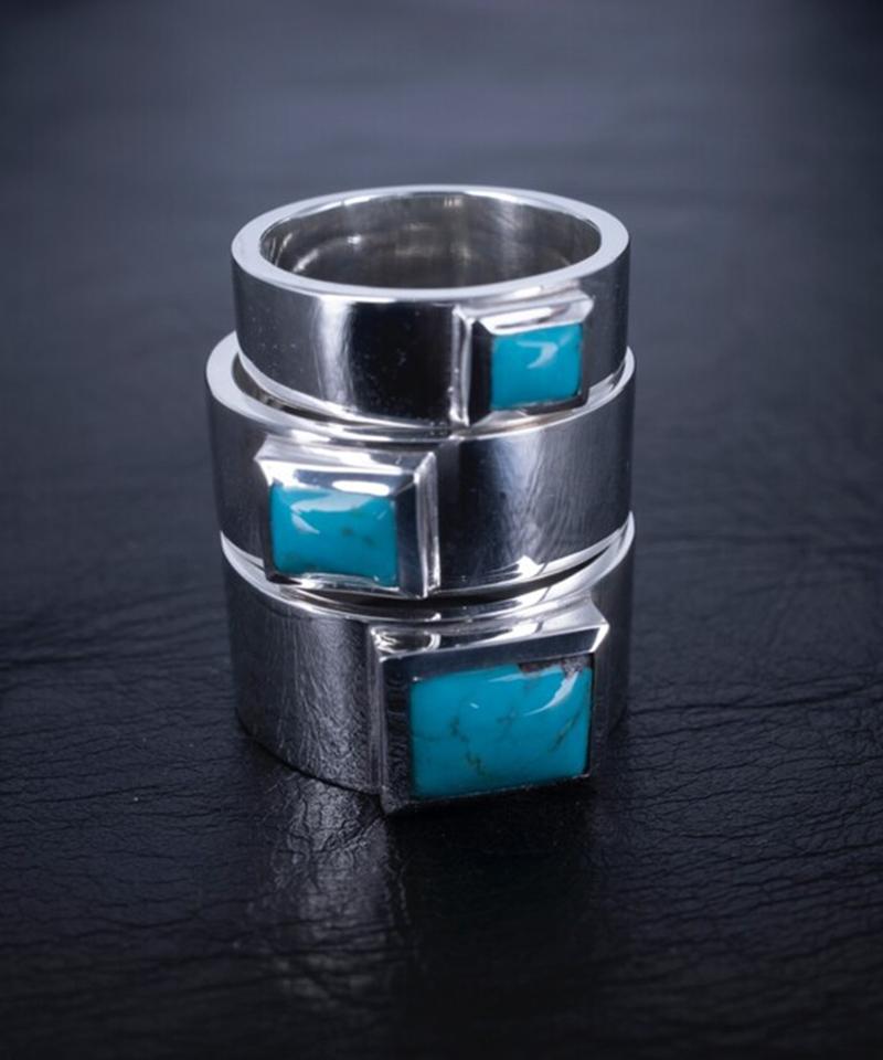 Josilver Signature Simple Square Ring (S) (A Type)