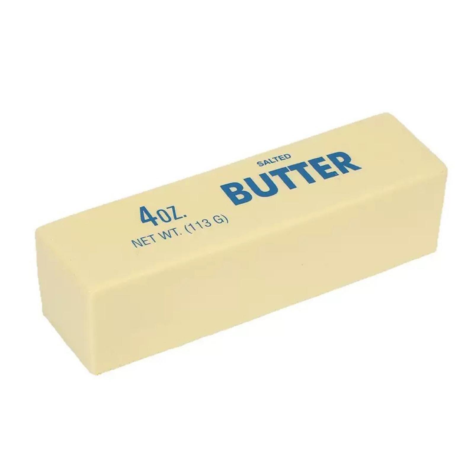 

Soft Slow Rebound Butter Stick Squeezing Toy Realistic Butter Stick Stress-Relief Decompression Fidget Toy Desktop Ornament Gift