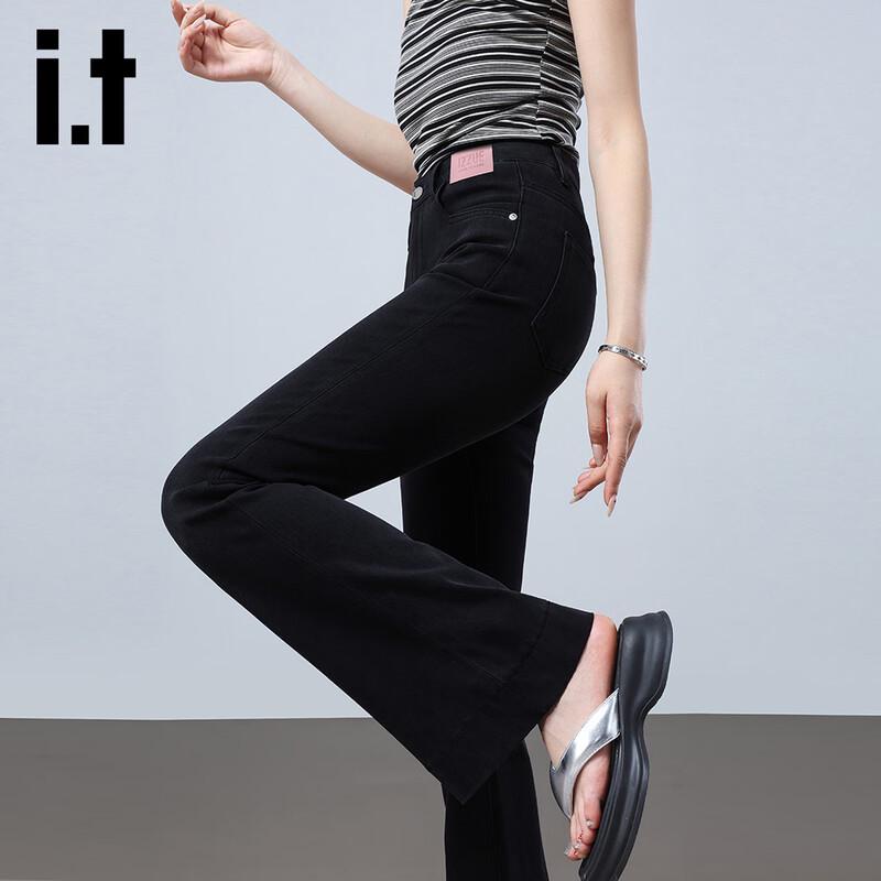 Izzue It Lyocell Tencel High-Waist Slim Flare Jeans
