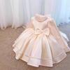 Mädchen Prinzessinnenkleid Champagner Formelles Kleid Hochzeitsfeier Aufführung Kinder Anlass