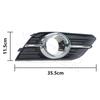 Car Left Right Front Bumper Fog Light Cover Fog Lamp Decoration Trim Frame For Buick Encore For Opel Mokka 2013 2014 2015 2016