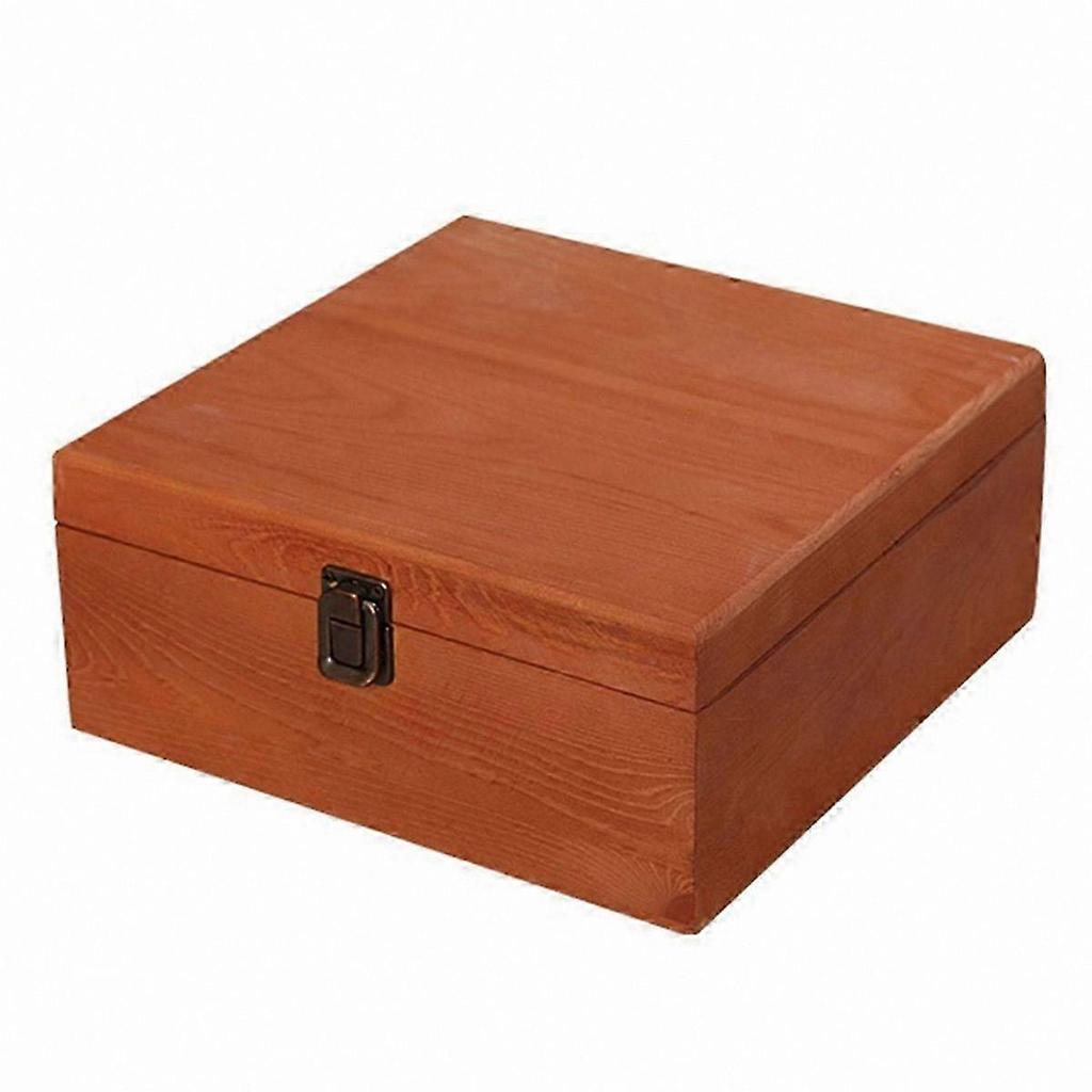 Wooden Flip Gift Box for Bridesmaid Present In Natural Tone