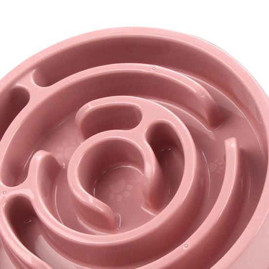 Slow Feeder Dog Bowl Slow Feeding Pet Bowl Maze Puzzle Bowl Prevents Choking Gulping for Dogs And Cats Healthy Eating