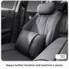 Luxurious Car Headrest - Provides Neck and Waist Support, Is Comfortable and Breathable with Zero Pressure.