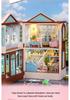 Mini Happy Manor DIY Western-Style House Assembly - Children's Toy & Gift for Girlfriend