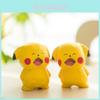 Pikachu Wooden Craft Figurine With Handmade Design For Home Office Decor And Giftgiving