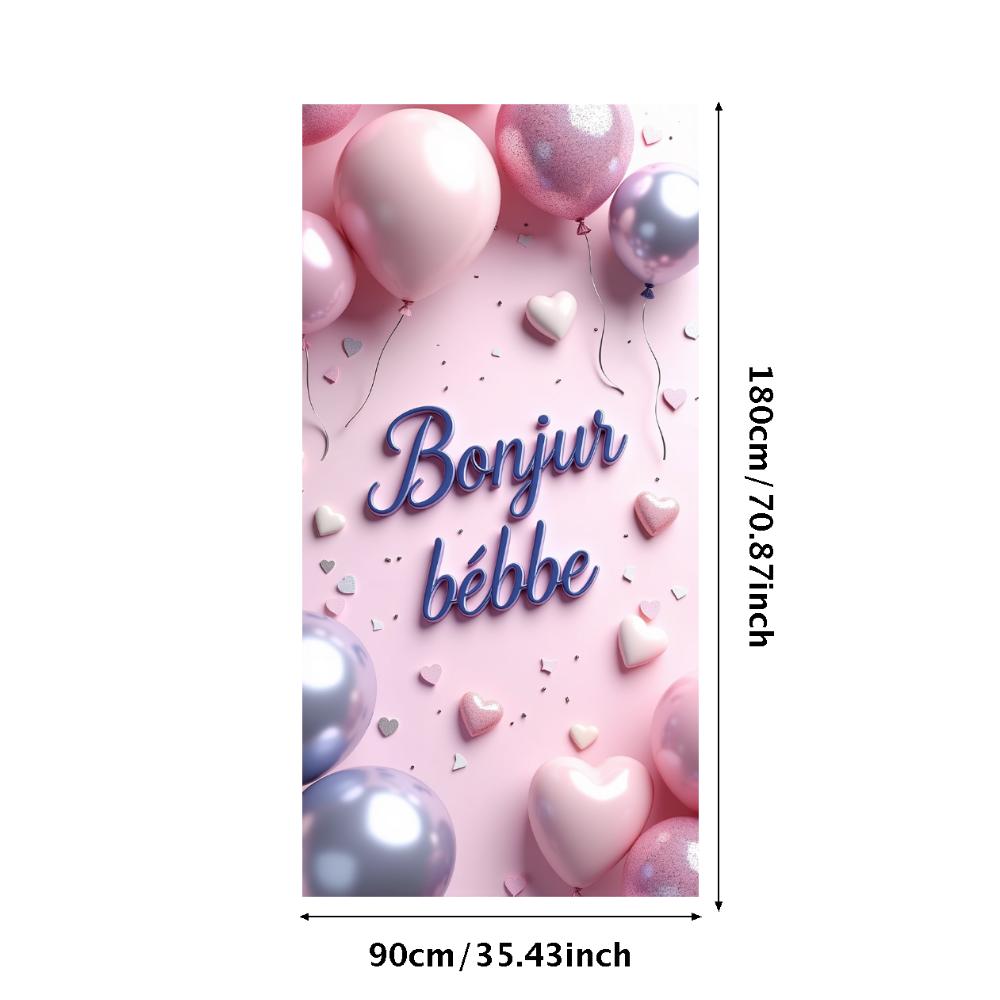 

Event Banner Easy Setup Banner Baby Shower Bébé Party Decoration For Baby Shower Birthday Party Celebration