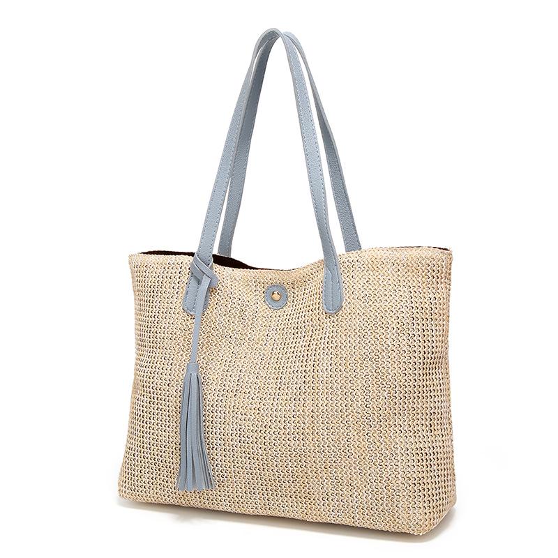 

Women s Bag 2026 New Straw Woven Beach Bag Summer Vacati Leisure Large Capacity Shoulder Bags Bohemian Women Fashi Handbag