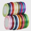 6mm Silver Edge Ribbon for Cake & Gift Box, 22m Roll