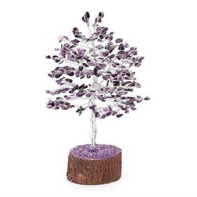 Crystal Tree Purple Colour (7.5 X 7.5 X 19 Cm)
