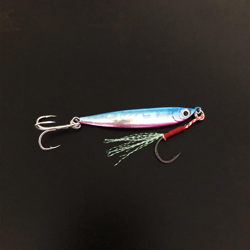 S-Shaped Glow Imitation Fish Spinner: Freshwater Long-Cast Metal Mackerel/Mandarin Bait