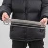 Folding Hanger Compact Foldable Stainless Steel Outdoor Picnic Table Organizer Storage Basket BBQ Accessories
