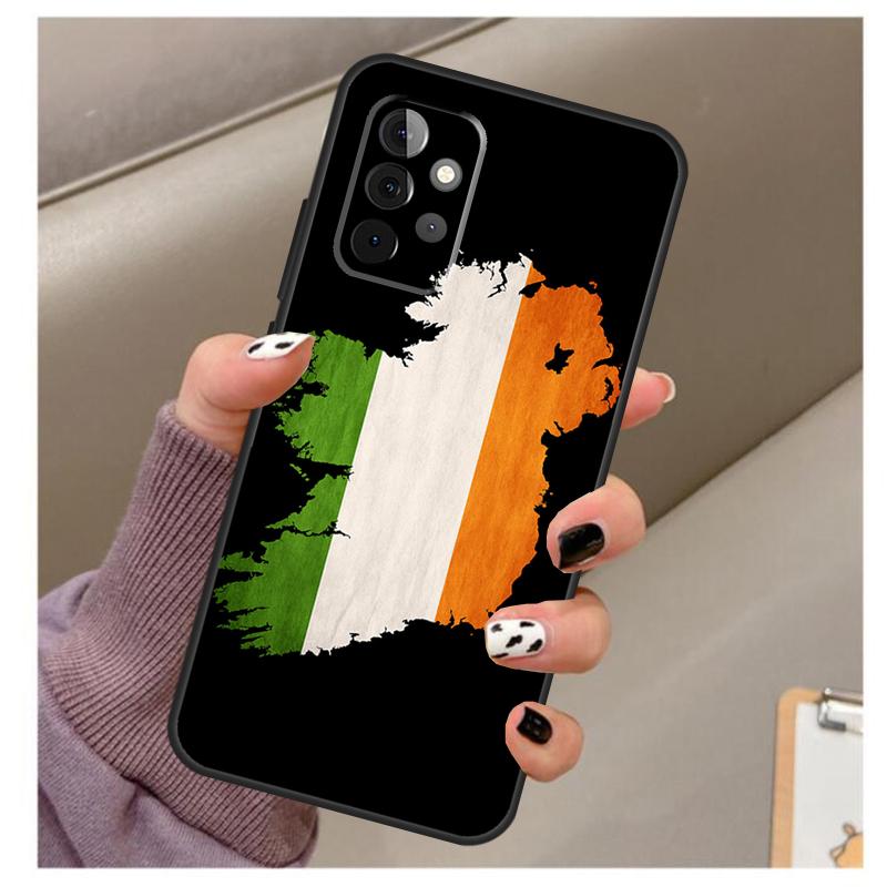 Irish Passport Ireland Flag Case For Samsung Galaxy A56 A16 A26 A36 A06 A52 A53 A33 A13 A34 A54 A14 A15 A35 A55 A22 A32