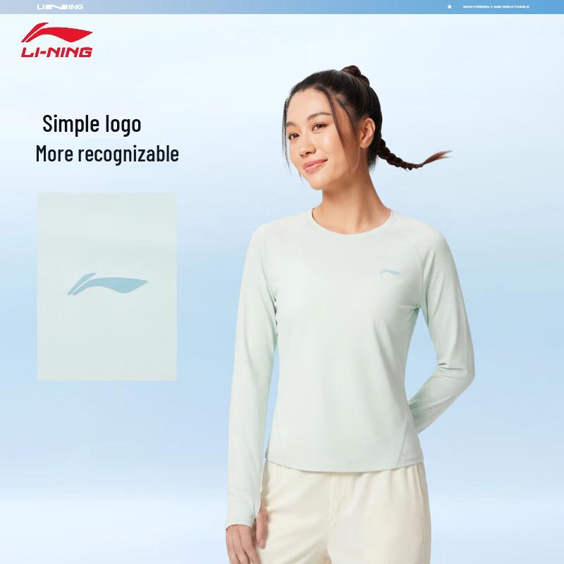 Li-Ning Women's Lightweight Long-Sleeve Crewneck Training Top