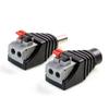 1/20pc Solder-free Press-fit DC Power Connector Security Camera Led Strip Male Female Adapter Socket Power Plug Cable Connectors
