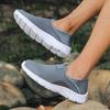 Large Size 46 New One-pedal Mesh Lazy Shoes Breathable Mesh Shoes Dad Casual Walking Shoes Men