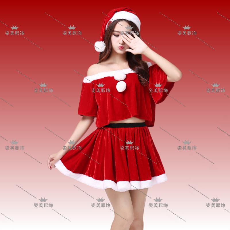 2024 New Christmas Clothing Christmas Uniform Set Cos Clothing Christmas Costume Full Set Santa Claus Halloween