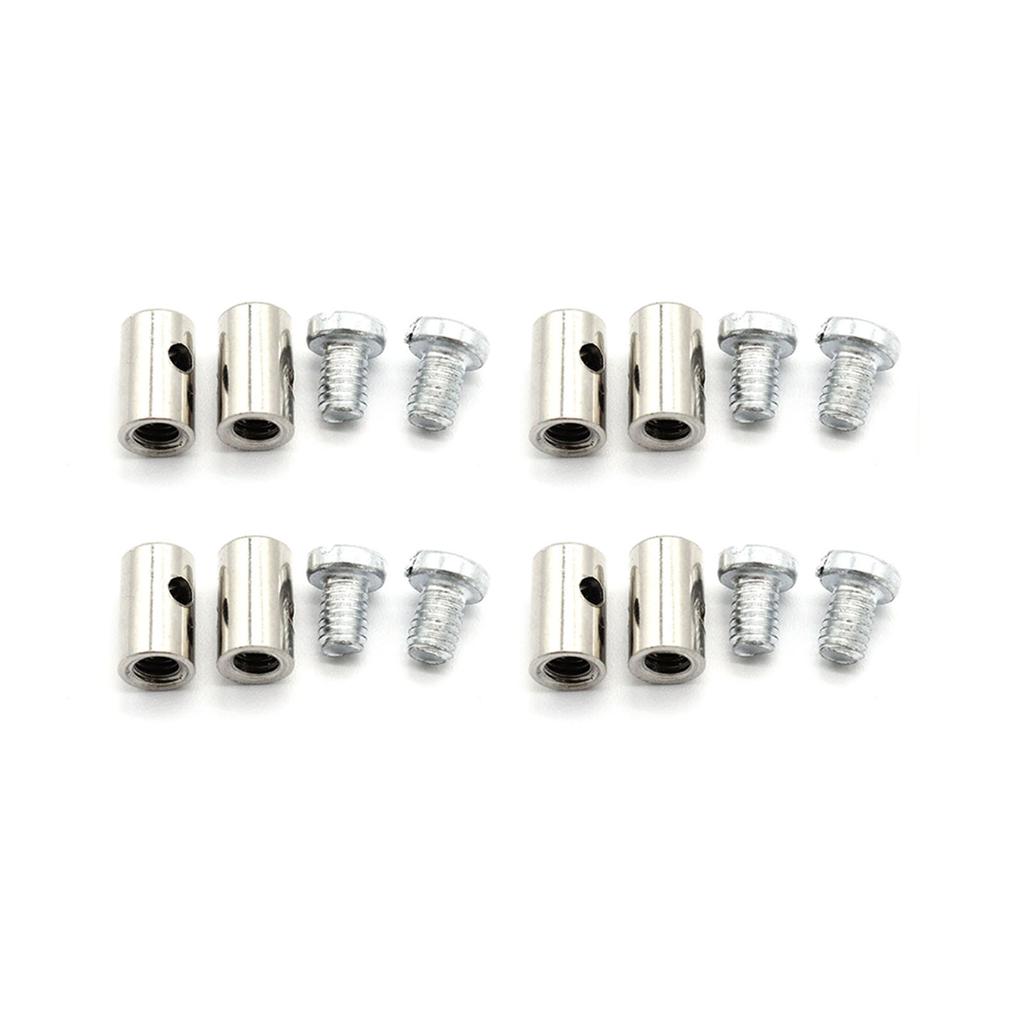 6MM Solderless Cable Nipple For Motorcycle Bicycle Motorbike Car Quad Wire 8pack