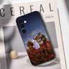 Soft Silicone Black Phone Case W-Wizard of O-OZ Great And Terrible Design for Samsung Galaxy A73/A72/A71/A70/A53/A52/A51 Series