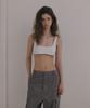 Obeodyupeulleeo Cotton Curve Bustier_Ivory Stripe
