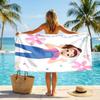 Ms Rachel Fashion Beach Towel: Ideal for Summer Adventures Soft, Absorbent and Quick Drying Suitable for Swimming and Bathing