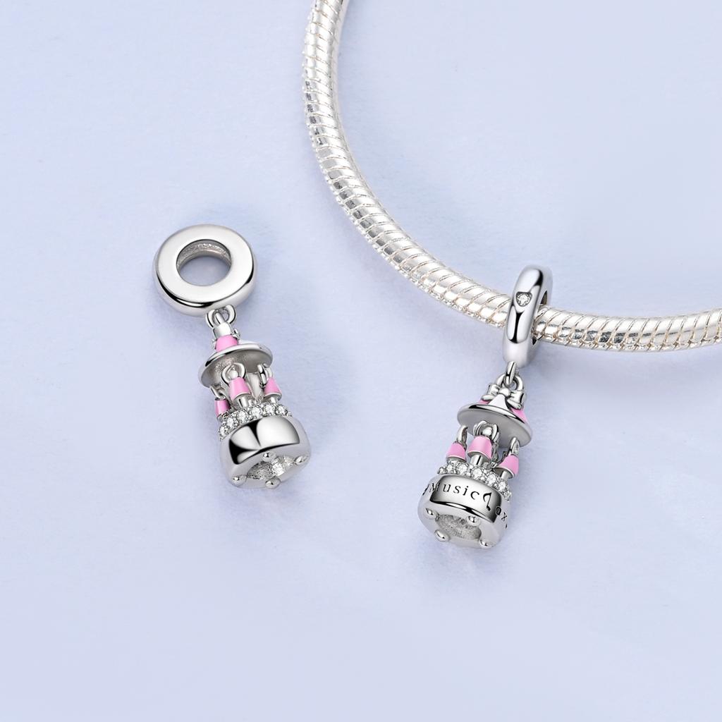 Original Charms Copper Plated For Woman Zircon Beads Fashion Jewelry Fit Bracelet Making
