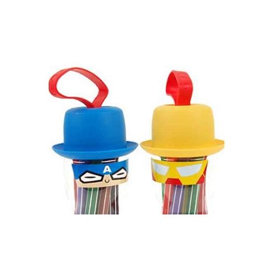 12-color sign pen + hero case randomly sent, mixed colors, 5 sets, popular toys in Korea