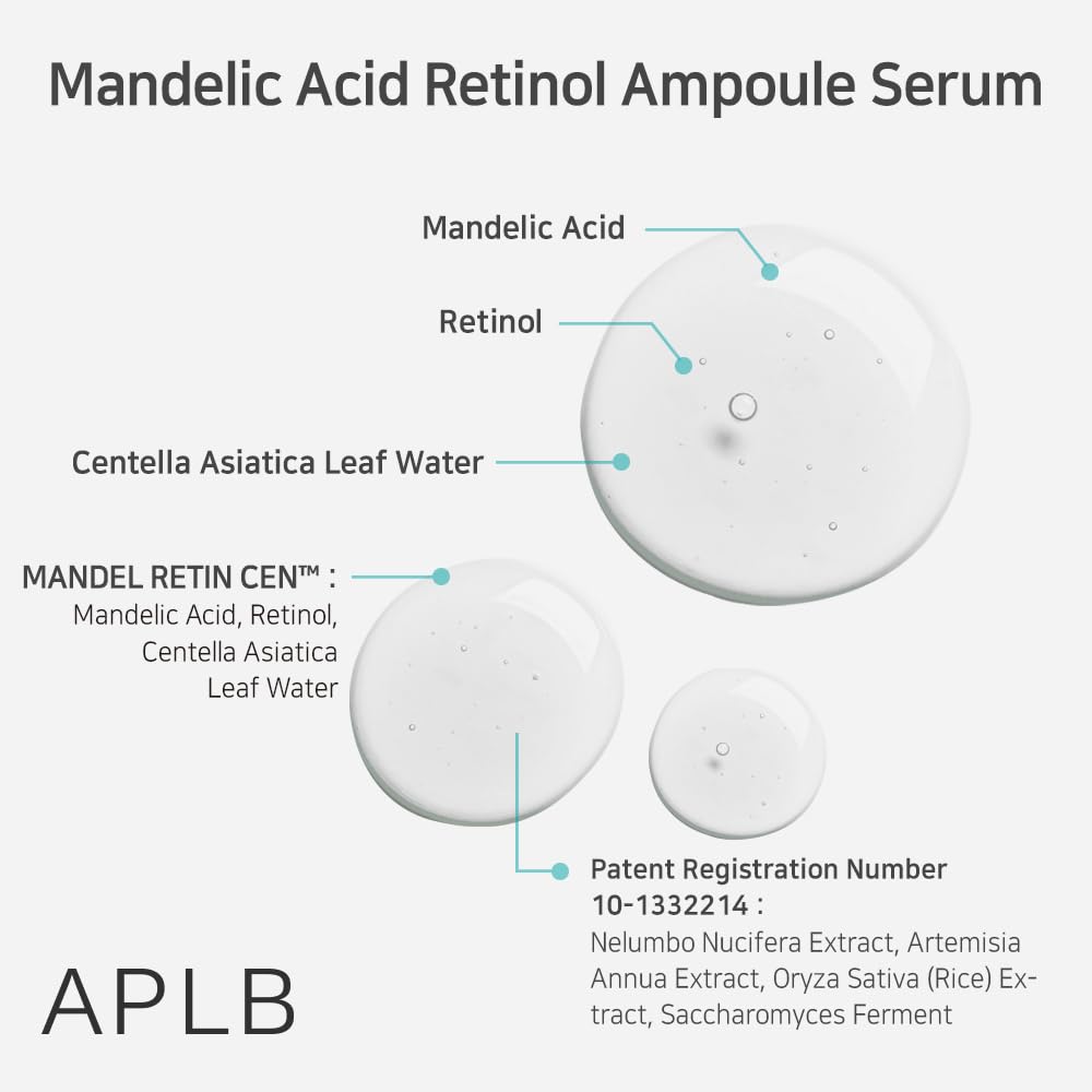 [APLB Official] Mandelic Acid Retinol Ampoule Serum 40ml