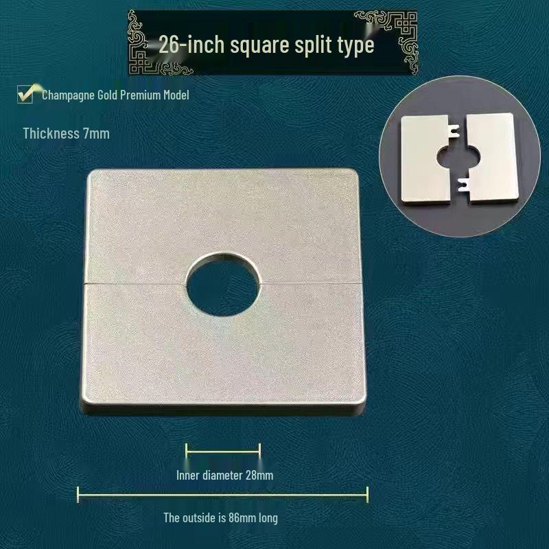 Self-Adhesive Decorative Wall Hole Cover for Faucets and Air Conditioners