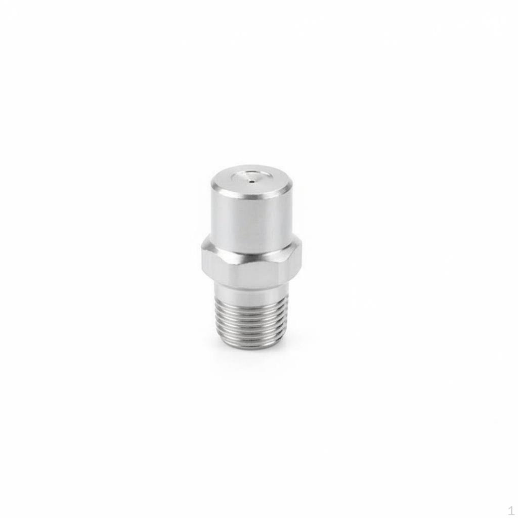 Solid Cone Spray Nozzle Fine Atomization Stainless Steel Aerosolizing Spraying Equipment for