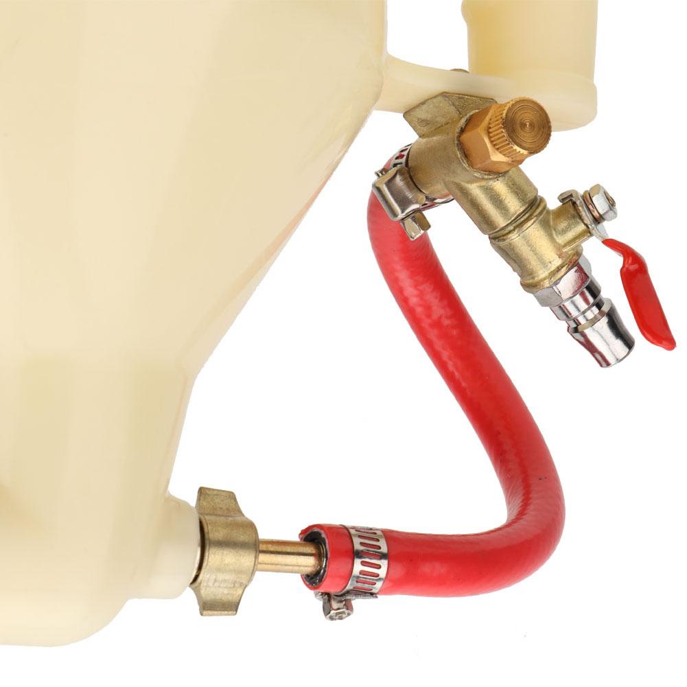 3L 14in Ayarlanabilir Plastik Hazneli Hava Tabancası Duvar Boyama Püskürtücüsü İnşaat Aleti