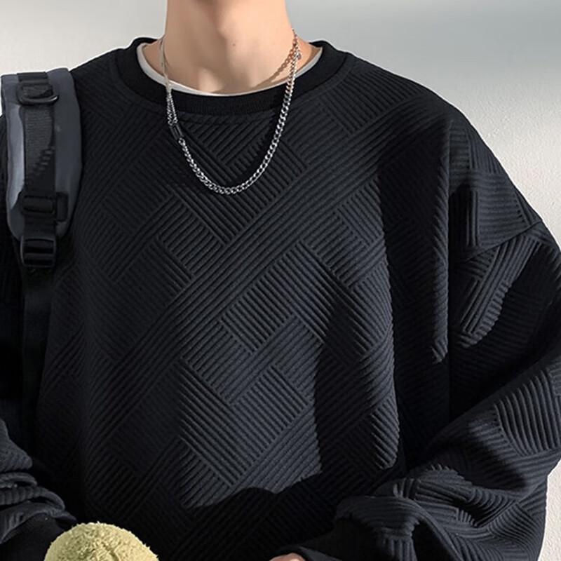 NASA MARVEL Men's Fleece-Lined Crewneck Sweatshirt