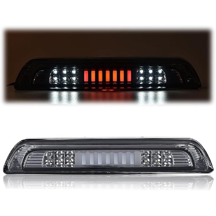 G-PLUS LED Rear Third 3rd Brake Light Compatible with Toyota Tacoma 1995-2017 High Mount Brake Light(Clear Lens Chrome Housing) 8157004030
