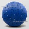 Chinese Style 13-Tone Lotus Steel Tongue Drum (12-inch): Ethereal Children's Educational Percussion Instrument