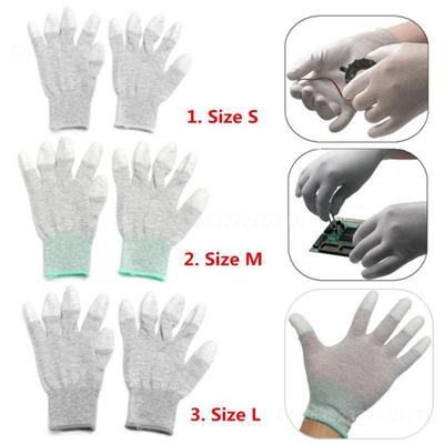 Handschuhe Sauber Elektronische Anti-statische Elektronische Arbeits Handschuhe Gestrickte Haushalts Handschuhe Industrielle Schutz Handschuhe Arbeiten