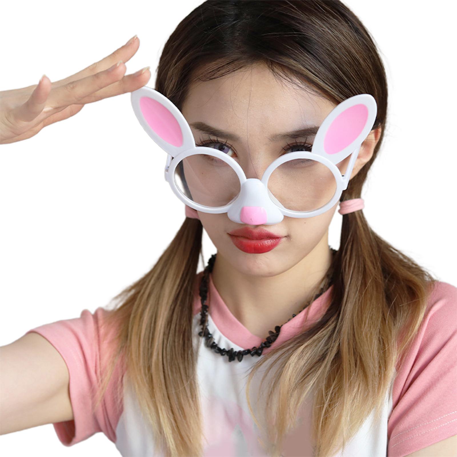 

Очки Rabbit Eyewear Пасхальные фотореквизиты для вечеринки, костюмы для косплея, красочные очки для танцевальной вечеринки, пасхальная вечеринка 1