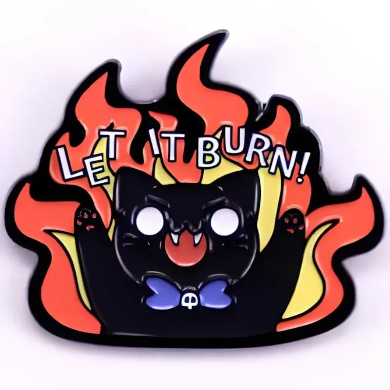 Fun Fun Quotes Alloy Brooch Cartoon Brooch Badge Metal Backpack Sweater Accessories Gifts Spot Wholesale