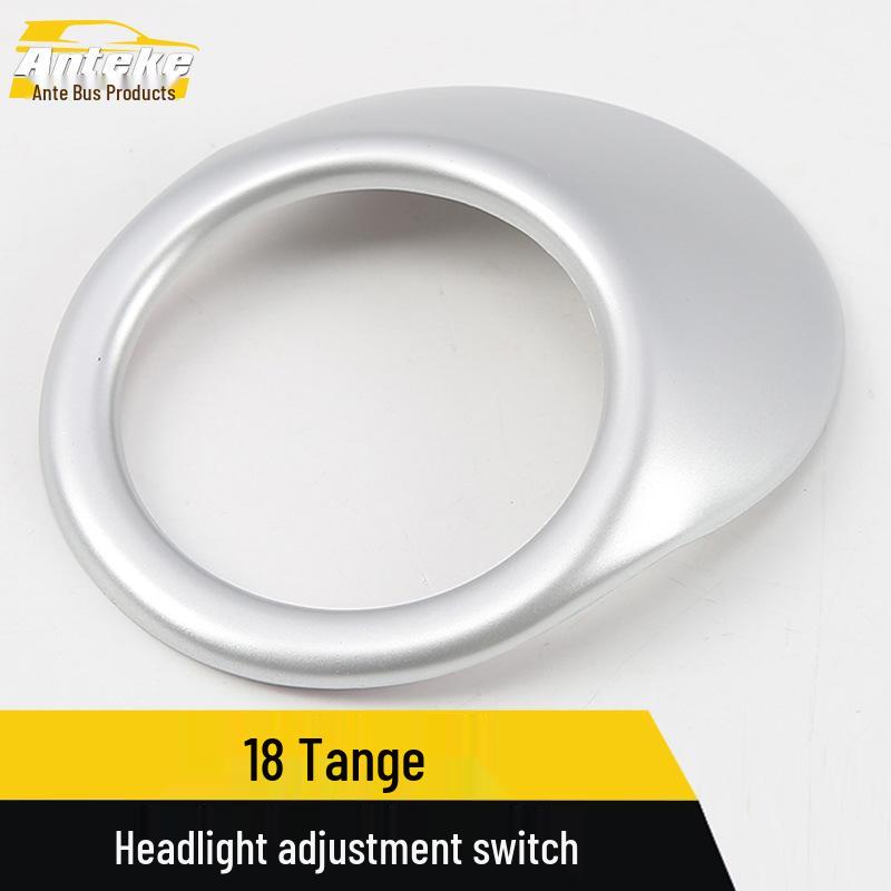 18-Model Compatible Tange Headlight Control Switch Decorative Ring