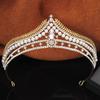 Princess Girls Tiaras and Crowns Rhinestone Imitation Pearls Headband Elegant Bridal Wedding Crown Party Birthday Hair Jewelry