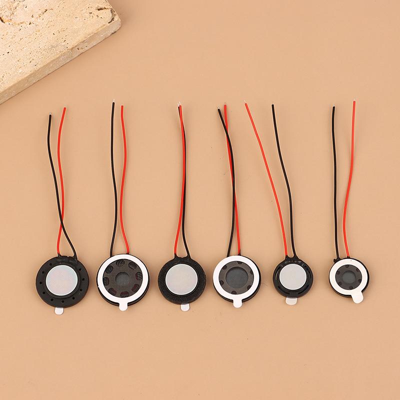 2Pcs Round 8 Ohm 1W Speaker 8Ohm 15Mm/18Mm/20Mm Loud Speakers Tablet Mobile Phone Trumpet Horn Small Loudspeaker Audio