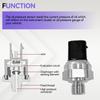 A0091535028 Exhaust Back Pressure Sensor For Mercedes-Benz A C E Class GL ML GL320 ML350 OM642 3.0L Diesel0091535028 Precise Fit