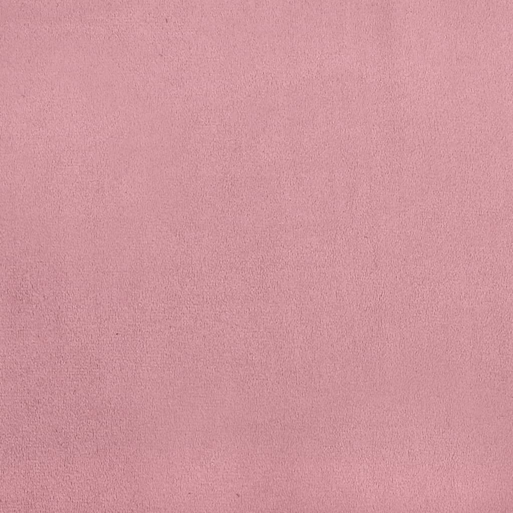Vidaxl Club Armchair, Pink, Upholstered In Velvet