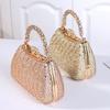 Fashion Diamond Embedded Evening Bag Fashionable Design Small Size Women Handbags Elegant Style Clutch Bag Formal Gathering