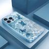 Ocean Butterfly Man Madam Protect PhoneCase Glass PhoneCase for iPhone 17 16 15 14 13 12 11pm Pro Plus Dropresistant cellphone