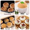 Oil-Proof, High-Temperature Resistant Muffin Cups - Greaseproof Crimped-Edge, Eco-Friendly Oven Liners