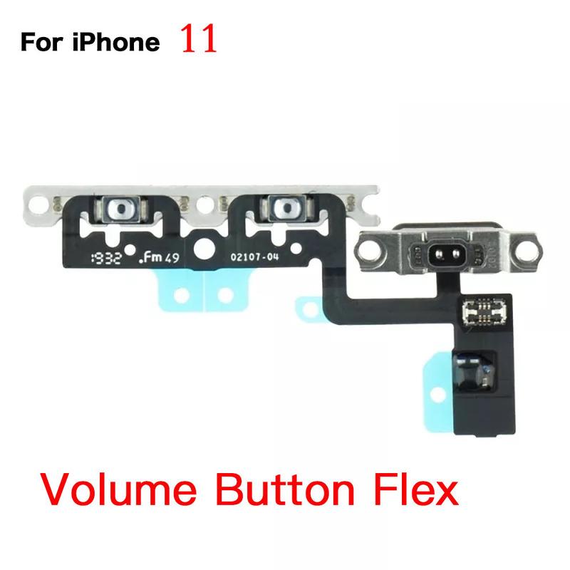 Internal Accessories For iPhone 11 Front Camera Ear Speaker Power Volume Charing Flex Cable Taptic Engine All Screws Bracket