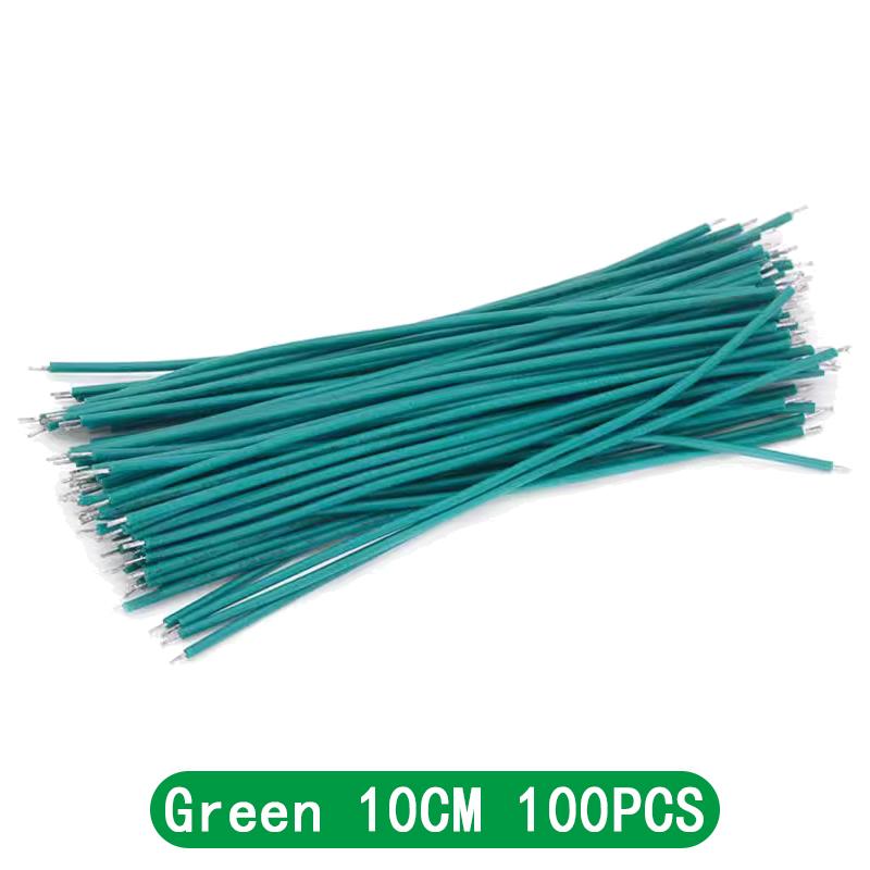 100PCS Tin-Plated Breadboard PCB Solder Cable 24AWG 10CM Fly Jumper Wire Cable Tin Conductor Wires 1007-24AWG Connector Wire