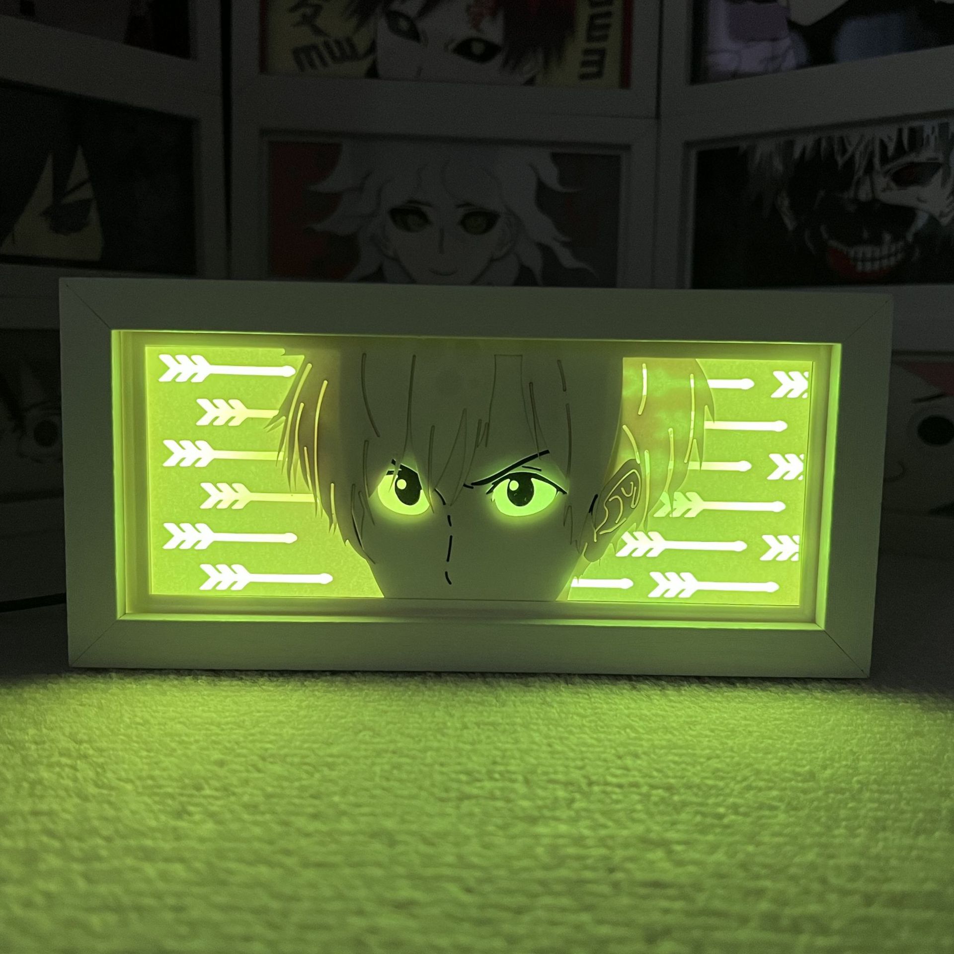 

19.8см/7.8дюйм 3D Аниме Лайтбокс TSURUNE Как Луна Периферия Светодиодная Настольная Спальня Ночь День Рождения Подарок Украшения Игрушка Декорация Fixed Light As Shown